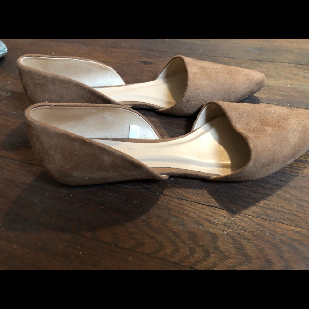 Slip on dress flats